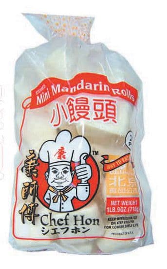 Steamed Mini Mandarin Rolls
