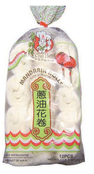 Steamed Mandarin Rolls with Scallion