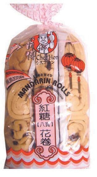 Steamed Mandarin Rolls with Eight Treasures