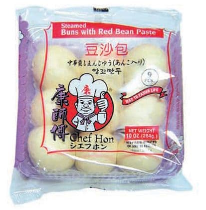 Steamed Buns with Red Bean Paste