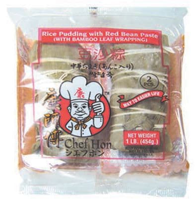 Rice Pudding with Red Bean Paste